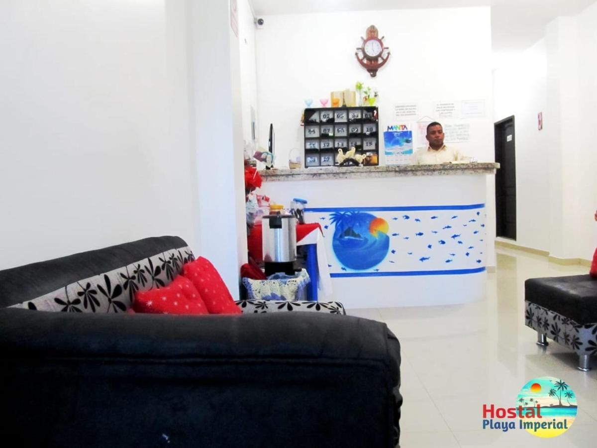 مانتا Hostal Playa Imperial المظهر الخارجي الصورة